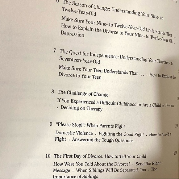 HELPING YOUR KIDS COPE WITH DIVORCE BOOK - Picture 6 of 13
